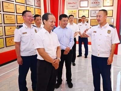 郭文海到市消防救援支队调研：以高水平安全保障中山高质量发展