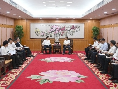 郭文海会见南航深圳分公司总经理袁金涛：深化全方位互利合作，助力深中交通一体化融合