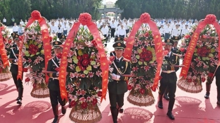 中山举行烈士纪念日公祭活动：缅怀英雄先烈，弘扬革命精神