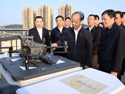 郭文海会见中国铁塔股份有限公司副总经理刘国锋： 扎实推进低空经济领域深度合作