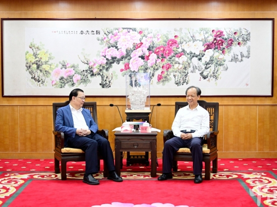 郭文海会见香港再出发大联盟秘书长谭耀宗一行