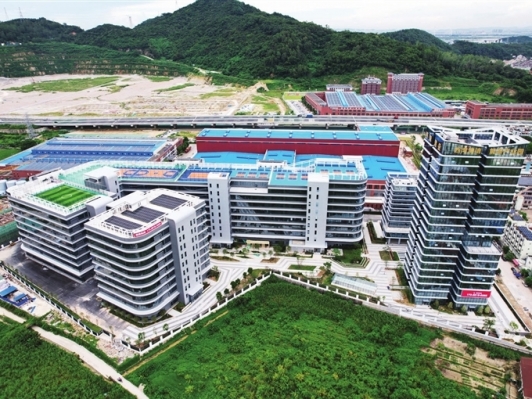 中山华照村乡村振兴清洁能源工业基地建设项目竣工启用