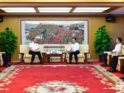  尹念红会见中山海关关长王宝仁：深化关地务实合作 共同推动高水平对外开放