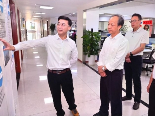 郭文海率队到成都招商并拜访电子科技大学
