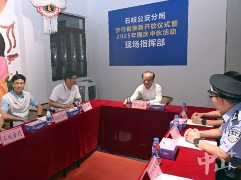 郭文海到孙文西路步行街检查安全工作：越是节假日越要绷紧安全这根弦！