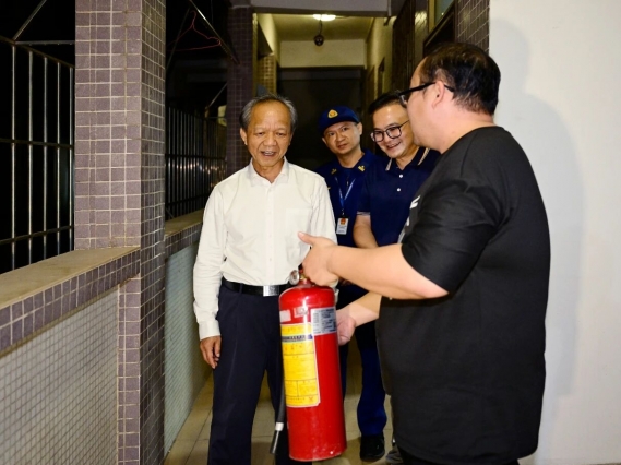 郭文海到小榄镇督导检查消防安全工作：人人行动起来 筑牢全民消防安全防线