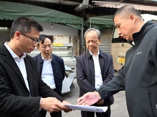 郭文海到东区街道调研城中村改造和安全生产工作