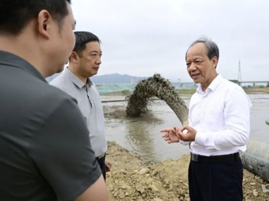 郭文海调研清淤和美丽河湖保护与建设：结合清淤巩固提升治水成效 营造水清岸绿开门见景美好环境