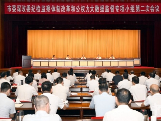  以高水平数字监督赋能公权力规范运行 为全市高质量发展提供坚强纪律保障