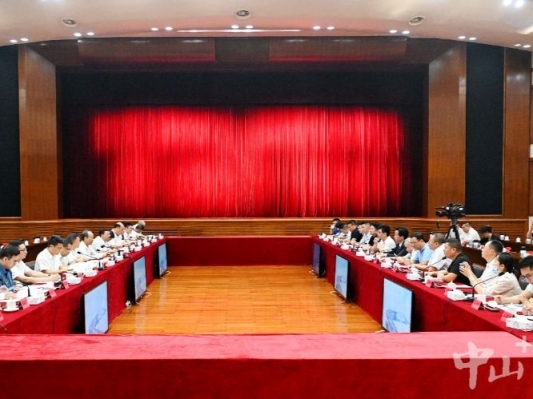 郭文海会见全国政协委员、广东高科技产业商会会长王理宗一行：诚邀全国全球企业家选择中山 投资中山