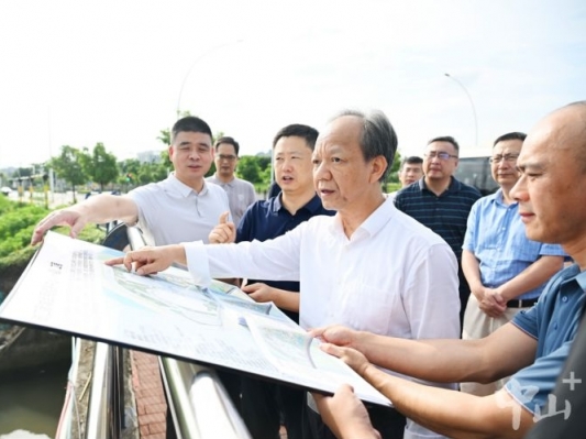 郭文海到岐江新城调研：加快建设全民健身中心 全力打造“城市新客厅”